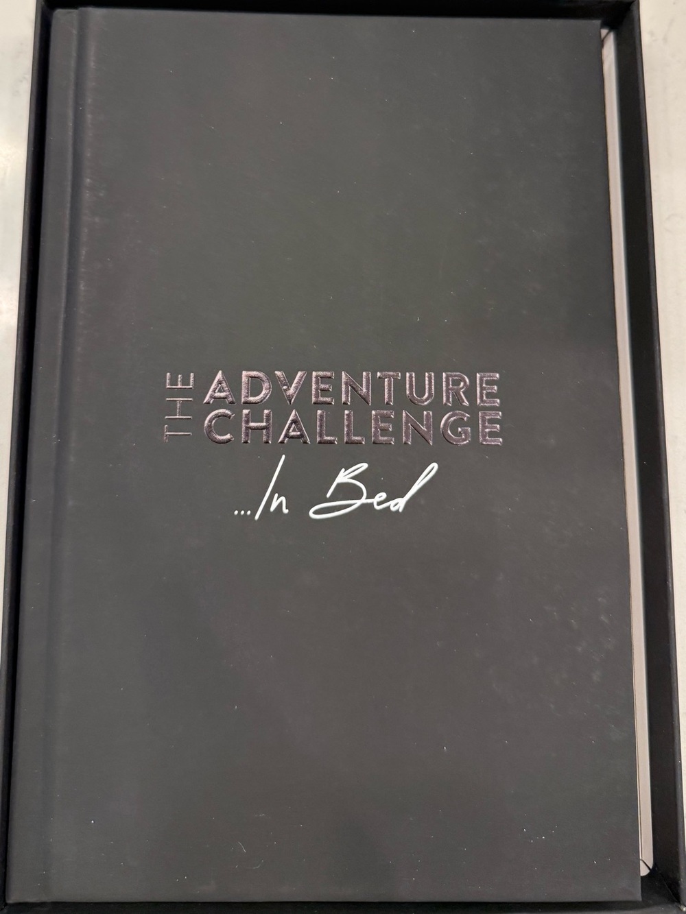 The Adventure Challenge In Bed - Black Couples Activity Journal